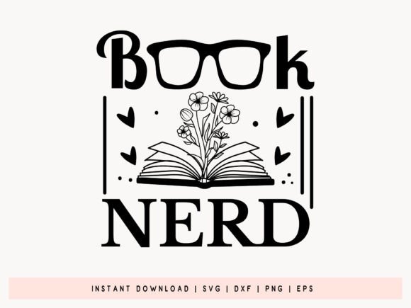 Book Nerd - Book Lover SVG Embroidery Review