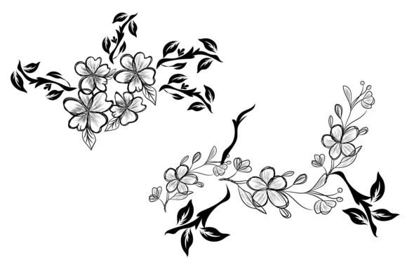 Hand Drawn Floral Plants: A Designer's Review