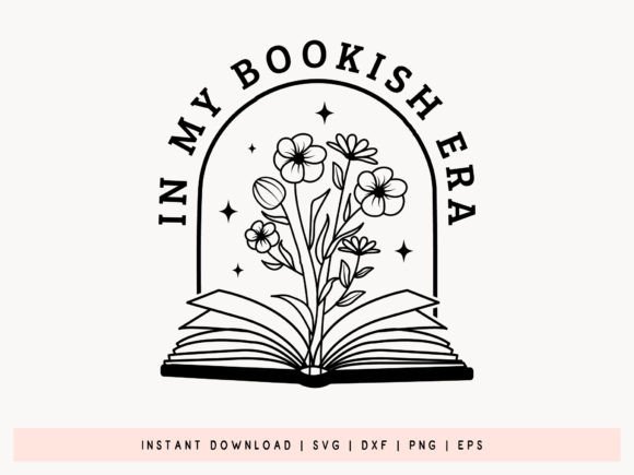 In My Bookish Era - Book Lover SVG File Review