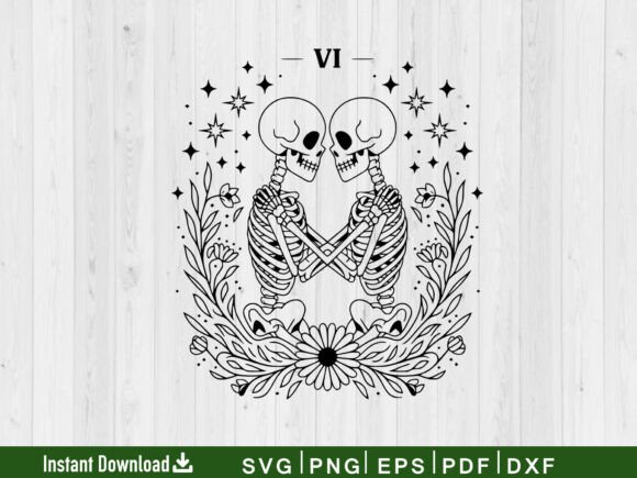 Tarot Card the Lovers Svg, Skull Svg: A Designer's Real-World Review