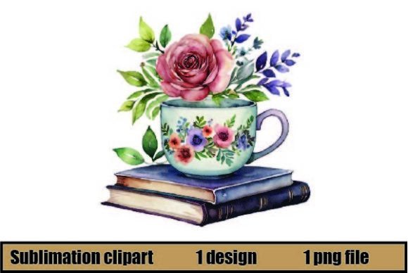 Watercolor Floral Book Clipart PNG: A Designer's Reality Check