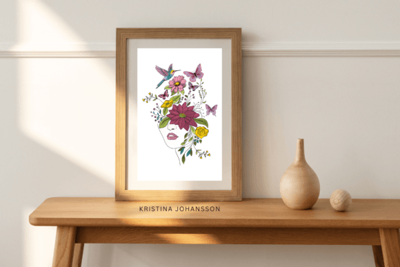 Whimsical Floral Woman Review for Real Embroidery